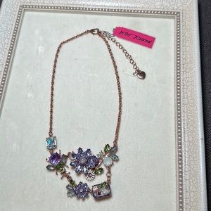 Betsey Johnson Purple necklace